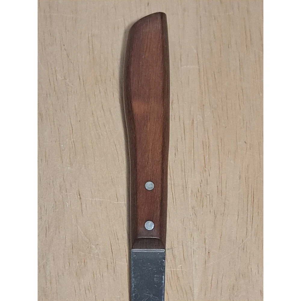 Imperial Stainless Veri Sharp USA Meat Craving Serving Wood Handled Fork 12